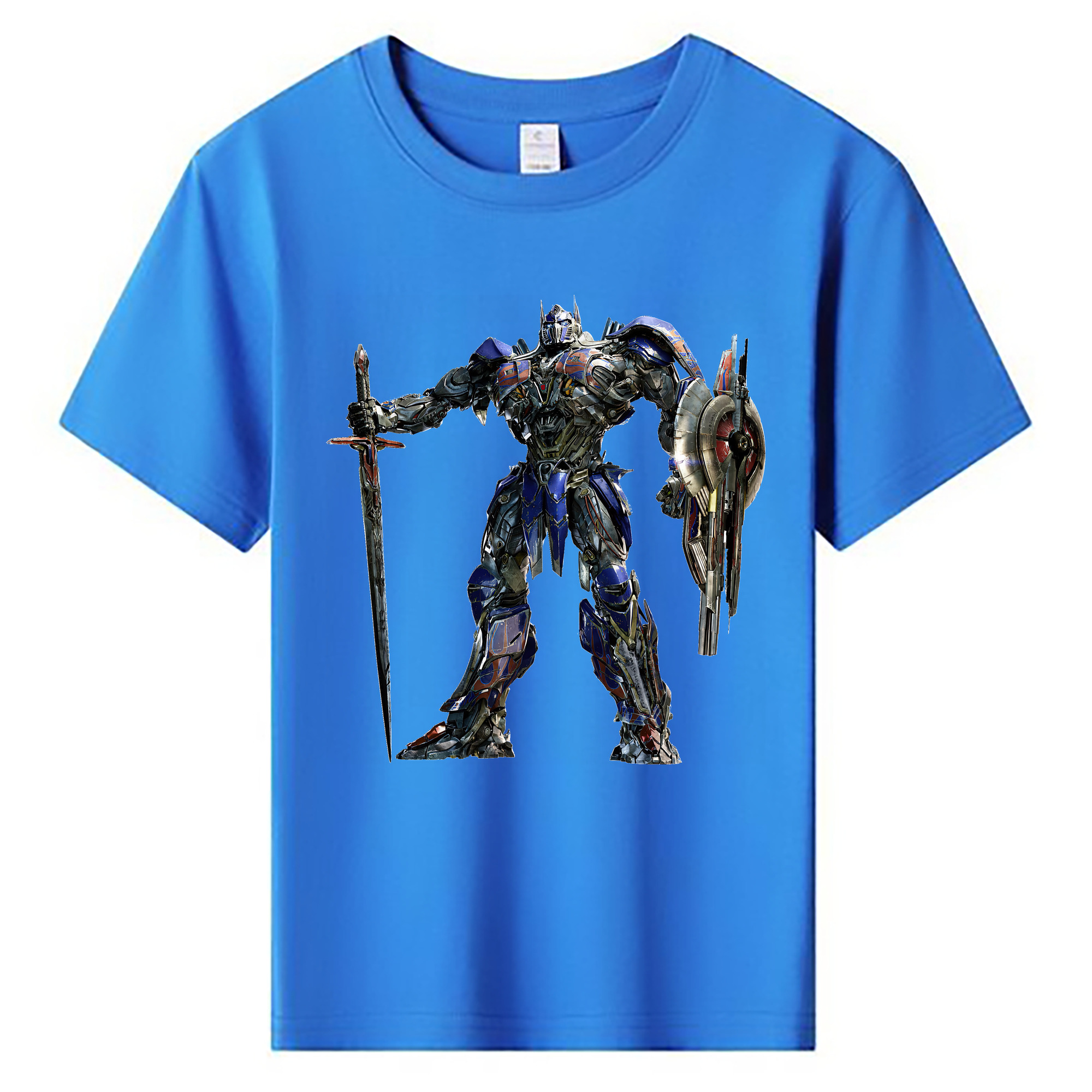（画像用） Transformers トランスフォーマー 綿100％キッズTシャツ（フロントプリント）